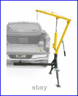 Heavy Duty Swivel Adjustable Portable Hydraulic Receiver Hitch Mounted Crane