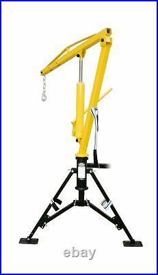 Heavy Duty Swivel Adjustable Portable Hydraulic Receiver Hitch Mounted Crane