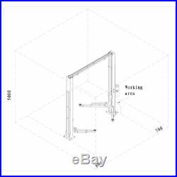 Heavy Duty Two Post L1400L Auto Lift 14,000 lb. Capacity Car Vehicle Lift! 220V