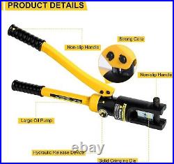 Heavy-Duty Versatile Hydraulic Crimping Tool Cable Terminal Crimper 14.12