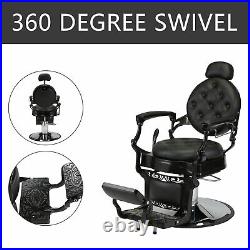 Heavy Duty Vintage Barber Chair All Purpose Hydraulic Beauty Salon Spa Equipment