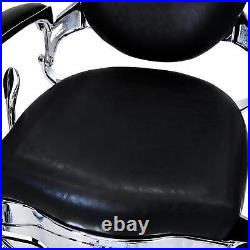 Heavy Duty Vintage Barber Chair with Hydraulic Lift& Recline Styling Salon Chair