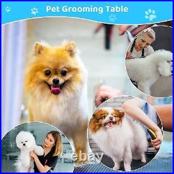 Heavy Duty Z-Lift Hydraulic Pet Dog Grooming Table For Large Dogs with Clamb Arm