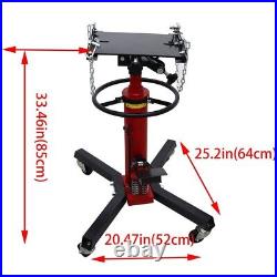 Heavy-duty Hydraulic Transmission Jack 1300lbs (0.6T) Double Pump Hydraulic Jack