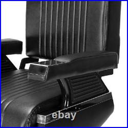 Heavy-duty Men's Hydraulic Barber Chair Reclining Hair Beauty Salon Equipment