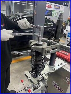 Heavy duty steel spiral shock absorber spring compressor strut removal hydraulic