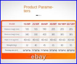 Horizontal Pneumatic Jack Hydraulic 30/50 Tons Hydraulic Truck Heavy-duty Jack