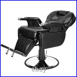 Hydraulic All Purpose Barber Chair Heavy Duty Recline Salon Beauty Spa Equipment