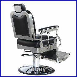 Hydraulic All Purpose Recline Barber Chair Office Salon Beauty Shampoo Equipment