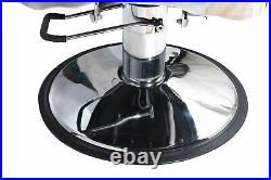 Hydraulic All Purpose Recline Barber Chair Office Salon Beauty Shampoo Equipment