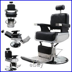 Hydraulic All Purpose Recline Barber Chair Salon Spa Beauty Equipment Heavy Duty