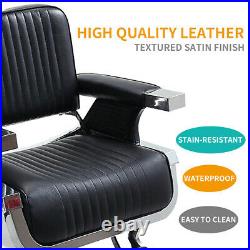 Hydraulic All Purpose Recline Barber Chair Salon Spa Beauty Equipment Heavy Duty