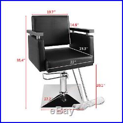 Hydraulic Barber Chair All Purpose Heavy Duty Salon Hair Styling Manicure Nail