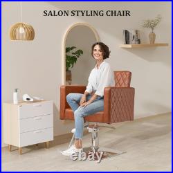 Hydraulic Barber Chair Heavy Duty Styling Chair for Salon Chair Spa Tattoo Chair
