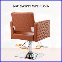 Hydraulic Barber Chair Heavy Duty Styling Chair for Salon Chair Spa Tattoo Chair