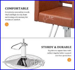 Hydraulic Barber Chair Heavy Duty Styling Chair for Salon Chair Spa Tattoo Chair