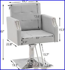 Hydraulic Barber Chair Heavy Duty Styling Chair for Salon Chair Tattoo Chair