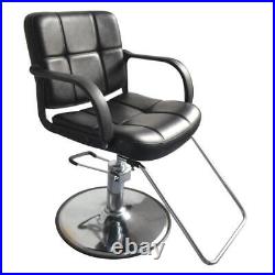 Hydraulic Barber Chair Heavy Duty Styling Salon Beauty Shampoo Spa Equipment US