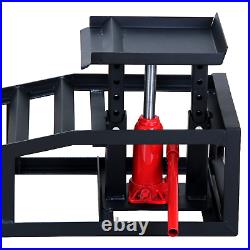 Hydraulic Car Ramps 5T 11000lbs Capacity Low Profile Heavy Duty Car Lift 2 Pack
