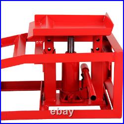 Hydraulic Car Ramps 5T 11000lbs Capacity Low Profile Heavy Duty Car Lift 2 Pack