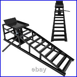 Hydraulic Car Ramps Heavy Duty 5 Ton Lift for Trucks, Auto & Garage Service