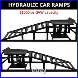 Hydraulic Car Ramps Heavy Duty 5 Ton Lift for Trucks, Auto & Garage Service