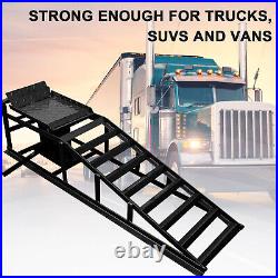 Hydraulic Car Ramps Heavy Duty 5 Ton Lift for Trucks, Auto & Garage Service