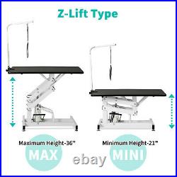 Hydraulic Dog Pet Grooming Table Heavy Duty Big Size Z-Lift with Adjustable Arm