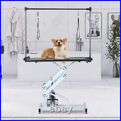 Hydraulic Dog Pet Grooming Table Heavy Duty Large Z-Lift withAdjustable Arm