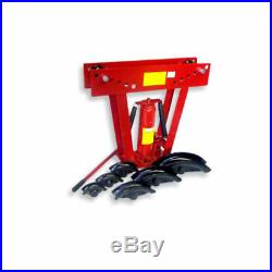 Hydraulic Pipe Bender 12 Ton Manual Heavy Duty Tubing Exhaust Tube Bending