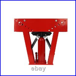 Hydraulic Pipe Tube Bender Tool Manual Heavy-Duty Pipe Bending Machine 16T Red