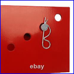 Hydraulic Pipe Tube Bender Tool Manual Heavy-Duty Pipe Bending Machine 16T Red
