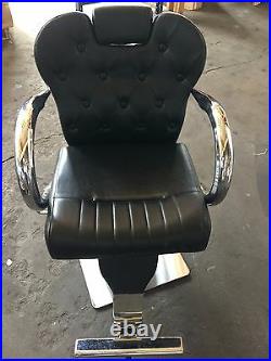 Hydraulic Recline Barber Chair Heavy Duty Shampoo Salon Beauty Hair Styling Spa