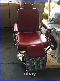 Hydraulic Recline Barber Chair Heavy Duty Shampoo Salon Beauty Spa Hair Styling