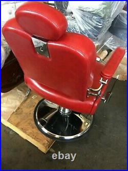 Hydraulic Recline Barber Chair Heavy Duty Shampoo Salon Beauty Spa Hair Styling