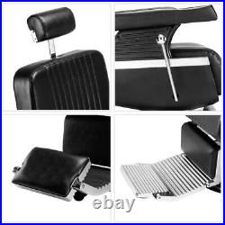 Hydraulic Recline Barber Chair Heavy Duty Shampoo Spa Beauty Salon Equipment