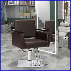 Hydraulic Recline Barber Chair Salon Beauty Spa Heavy Duty Equipment All Purpose