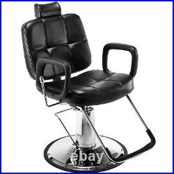 Hydraulic Recline Barber Chair Salon Shampoo Hair StylingBeauty HeavyDuty Tattoo