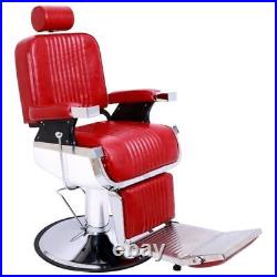Hydraulic Recline Barber Chairs Salon Chair Heavy Duty Barber Salon Equipment