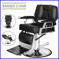 Hydraulic Reclining Barber Chair Heavy Duty Salon Spa Hair Styling All Purpose