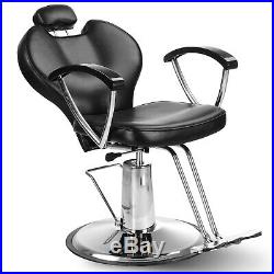 Hydraulic Reclining Barber Chair Heavy Duty Shave Salon Beauty Tattoo Equipment