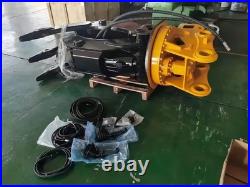 Hydraulic Rotating Grapple Grab Heavy Duty Attachment For 12-16 ton Excavators