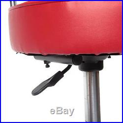 Hydraulic Stool Wheels Adjustable High Chair Work Shop Garage Vendor Heavy Duty