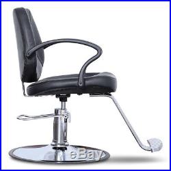 Hydraulic Swivel Barber Chair Salon Styling Heavy Duty Beauty Salon Hair Cutting