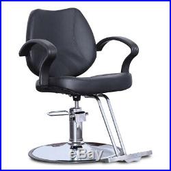 Hydraulic Swivel Barber Chair Salon Styling Heavy Duty Beauty Salon Hair Cutting