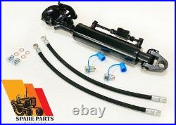 Hydraulic top link cat. 3-3 stroke 210 mm with Ball Joint & Hook, Heavy Duty