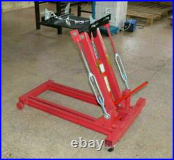 INTBUYING 4400Lbs Hydraulic Transmission Jack Auto Shop Car Lift Heavy Duty