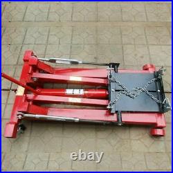 INTBUYING 4400Lbs Hydraulic Transmission Jack Auto Shop Car Lift Heavy Duty