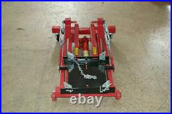 INTBUYING 4400Lbs Hydraulic Transmission Jack Auto Shop Car Lift Heavy Duty