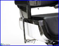 JAXSON Heavy Duty Barber Chair BLACK Reclining, Hydraulic Barber Chair